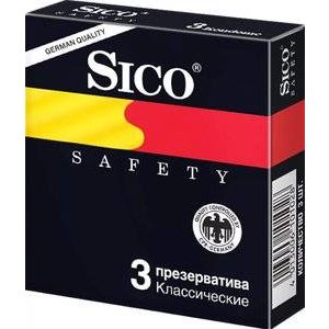 Презервативы Sico Safety классические 3 шт.