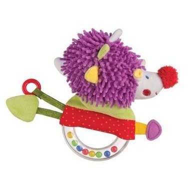 Игрушка-погремушка с пищалкой Happy Baby Еж 1 шт.