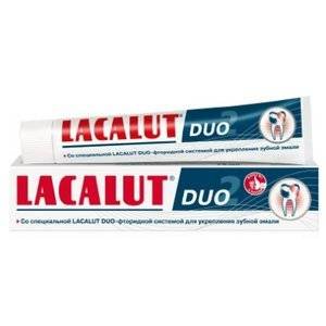 Зубная паста Lacalut Duo 75 мл