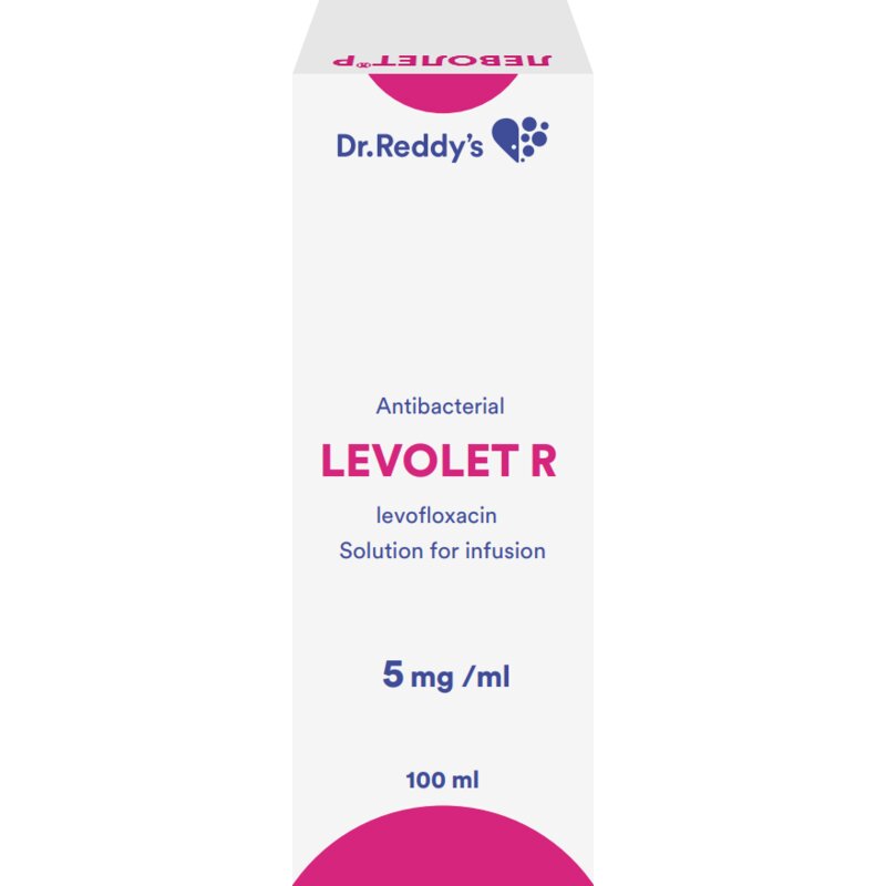 Леволет Р раствор для инфузий 5 мг/мл 100 мл флакон
