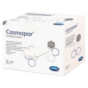 Повязка Hartmann Cosmopor Antibacterial самоклеящаяся 10х8 см 25 шт.