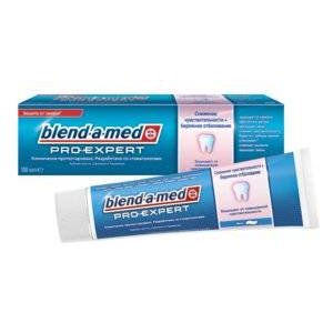 Зубная паста Blend-a-med Pro-Expert Снижение чувствительности + Бережное отбеливание 100 мл