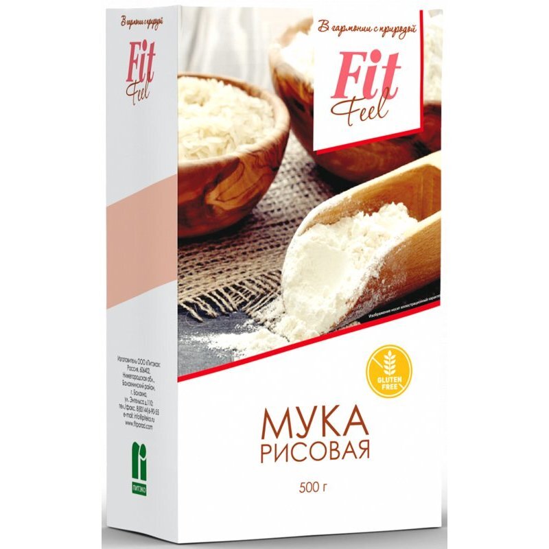 Мука рисовая ФитПарад 500 г