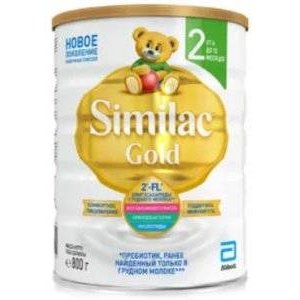 Similac Gold 2 Смесь сухая молочная с 6 мес., 400 г