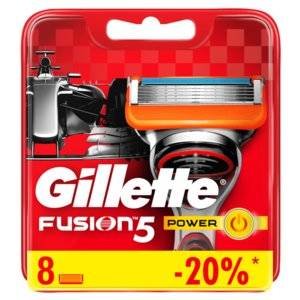 Сменные кассеты Gillette Fusion Power 8 шт.