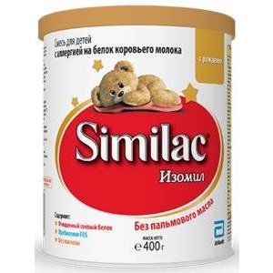 Similac Изомил с 0 до 12 мес., 400 г