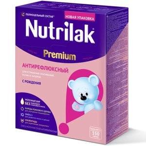 Nutrilak Premium Антирефлюксный сухая молочная смесь с 0 мес.,350 г