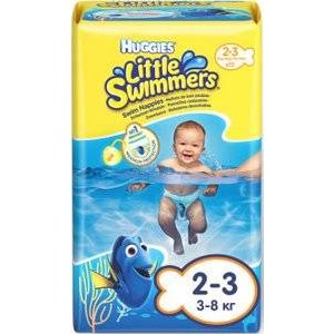 Подгузники-трусики для плавания Huggies Little Swimmers размер 2-3 3-8 кг 12 шт.
