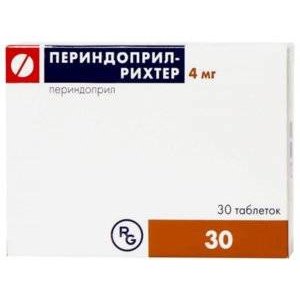 Периндоприл-Рихтер таблетки 4 мг 30 шт.