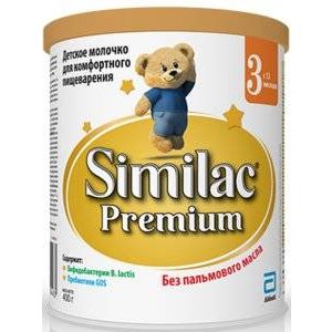 Similac Premium 3 Смесь сухая молочная с 12 мес., 400 г