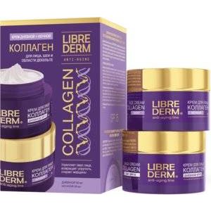 Набор Librederm Collagen:крем дневной 50 мл + крем ночной 50 мл