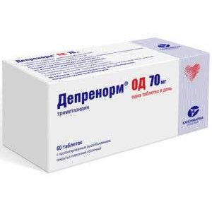 Депренорм ОД таблетки 70 мг 60 шт.