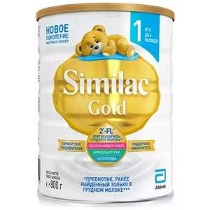 Similac Gold 1 Смесь сухая молочная 0-6 мес., 800 г