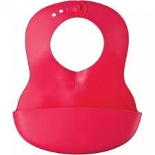 Нагрудник Happy Baby пластиковый мягкий 1 шт.