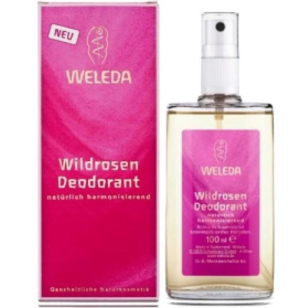 Розовый дезодорант Weleda 100 мл