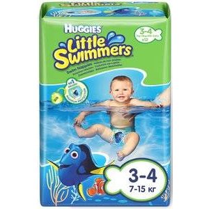 Подгузники-трусики для плавания Huggies Little Swimmers 3-4 7-15 кг 12 шт.