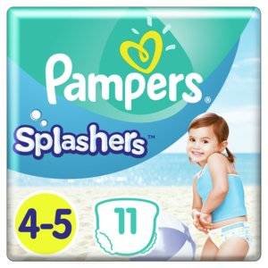 Трусики для плавания Pampers Splashers размер 4-5 11 шт.