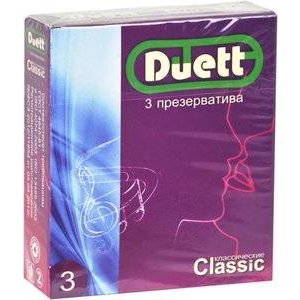 Презервативы Duett Classic N3