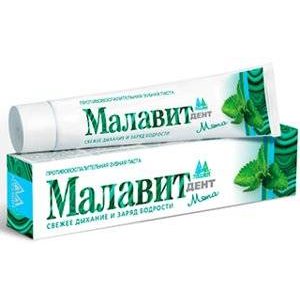 Зубная паста Малавит Дент Мята 75 г