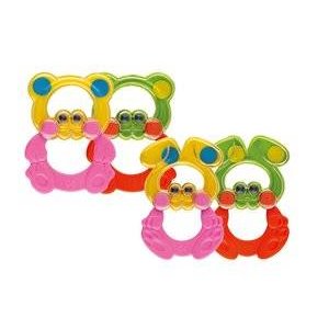 Погремушка-прорезыватель Курносики Игрушка-зверушка 1 шт.