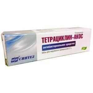 Тетрациклин-Акос мазь для наружного применения 3% 15 г туба 1 шт.