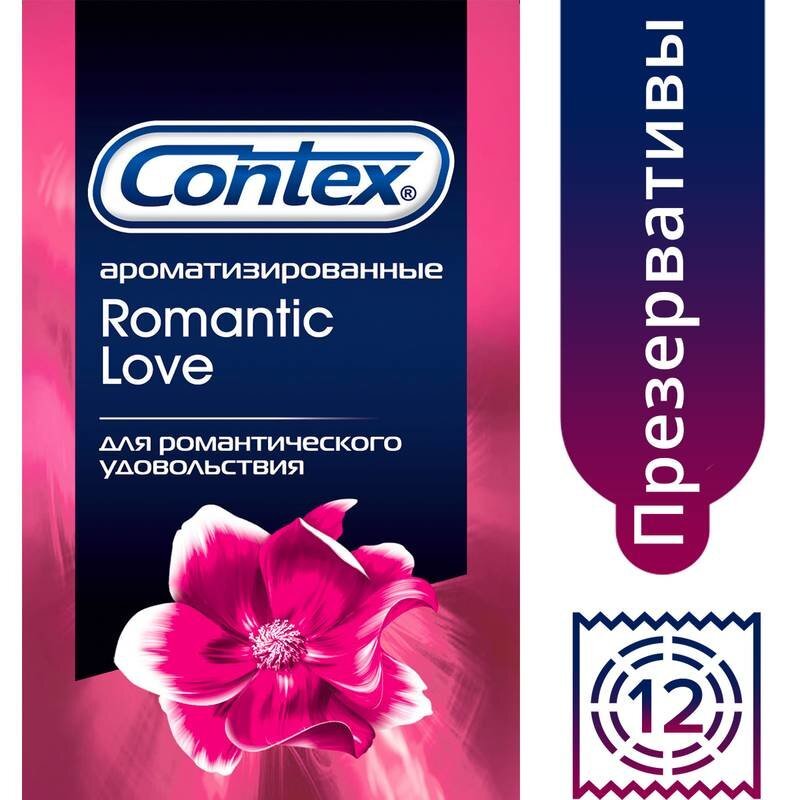 Презервативы Contex Romantic Love 12 шт.