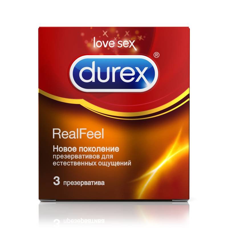 Презервативы Durex RealFeel 3 шт.