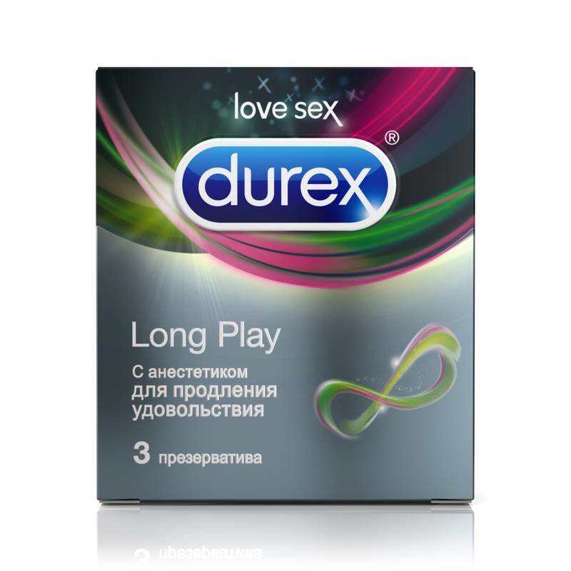 Презервативы Durex Long Play 3 шт.