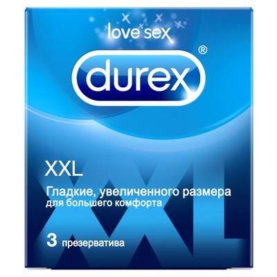 Презервативы Durex XXL 3 шт.
