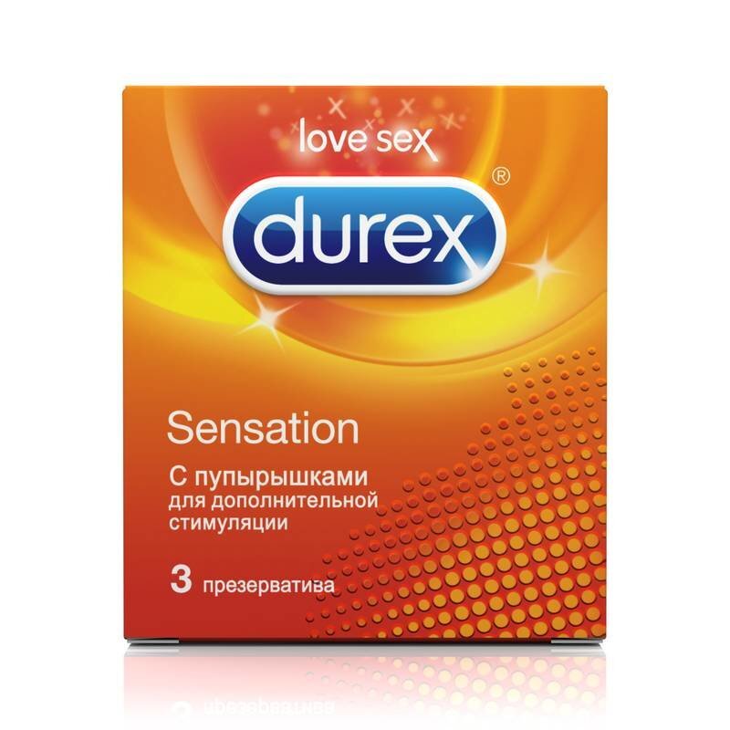 Презервативы Durex Sensation 3 шт.