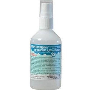 Хлоргексидин спрей для наружного применения 0, 05 % 100 мл флакон 1 шт.