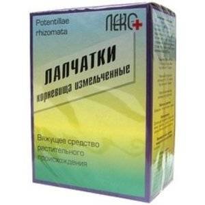 ЛАПЧАТКИ КОРНЕВИЩА 50г ЛекС+