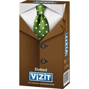 Презервативы Визит (Vizit) Dotted Точечные 12 шт.