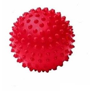 Мяч Ортосила L0109 для фитнеса 9см красный