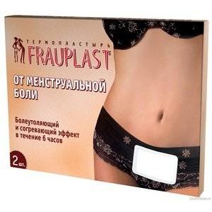Frauplast пластырь от менструальной боли 2 шт.
