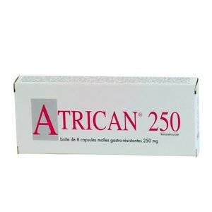 Атрикан 250 капсулы 250 мг 8 шт.