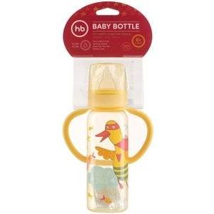 Бутылочка для кормления с ручками Happy Baby Basic 250 мл (10007)