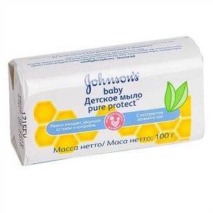 Johnson's Baby Мыло Pure Protect 100 г