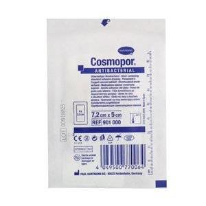 Повязка Hartmann Cosmopor Antibacterial самоклеящаяся 7,2х5 см 1 шт.
