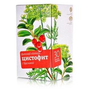 Чай Алтай №28 Цистофит брусника ф/п 20 шт.