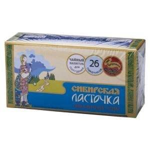 Сибирская ласточка чайный напиток ф/п 1,5 г 26 шт.