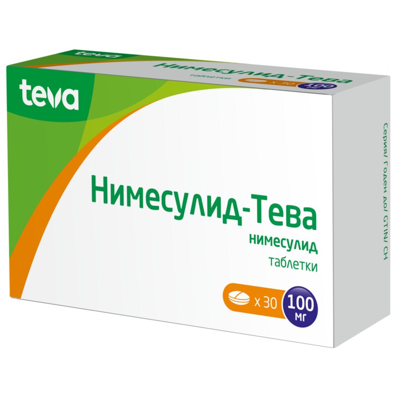 Нимесулид-Тева таблетки 100 мг 30 шт.