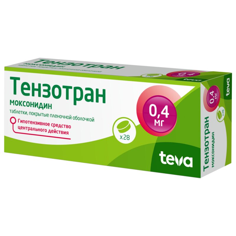 Тензотран таблетки 0,4 мг 28 шт.