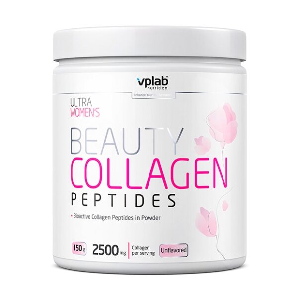 Гидролизованный коллаген Vplab Collagen Peptides Beauty Unflavored 2500 мг 150 г