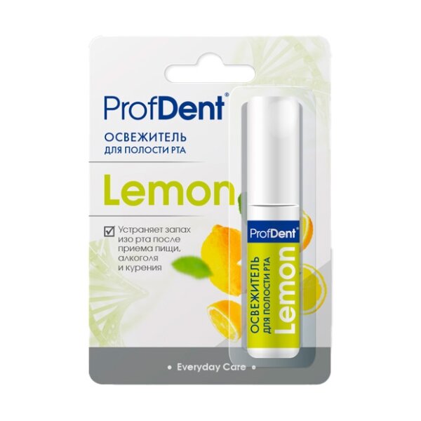 Освежитель для полости рта ProfDent лимон+ 10 мл