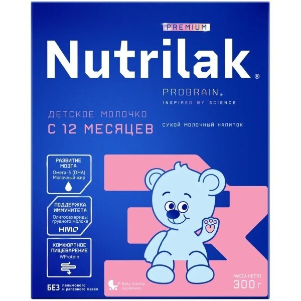 Напиток сухой молочный Nutrilak Premium 300 г