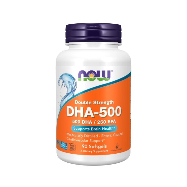 DHA Now Foods капсулы 500 мг 90 шт.