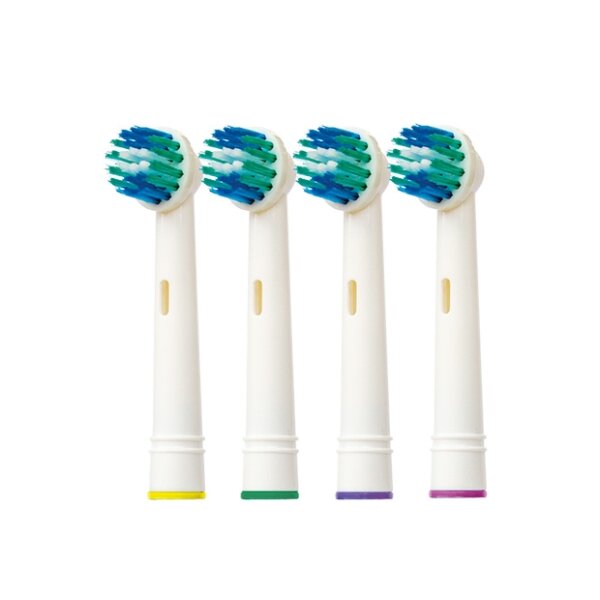 Насадки для взрослых для электрических зубных щеток B.well модели pro-810 med-820 4 шт.