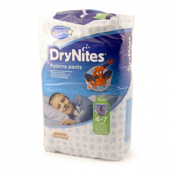 Трусики для мальчиков Dry Nites 17-30 кг 4-7 лет 10 шт.