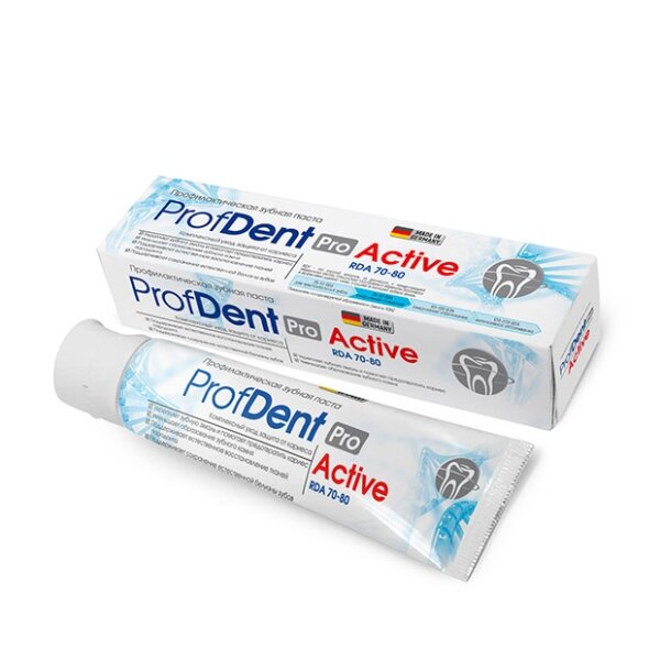 Зубная паста ProfDent Active комплексная защита от кариеса 100 мл